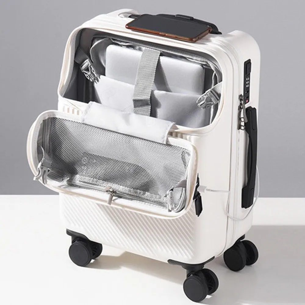 Walizka na kółkach z otwieraną – Front Opening Laptop Luggage 24 Inch recenzja i cena