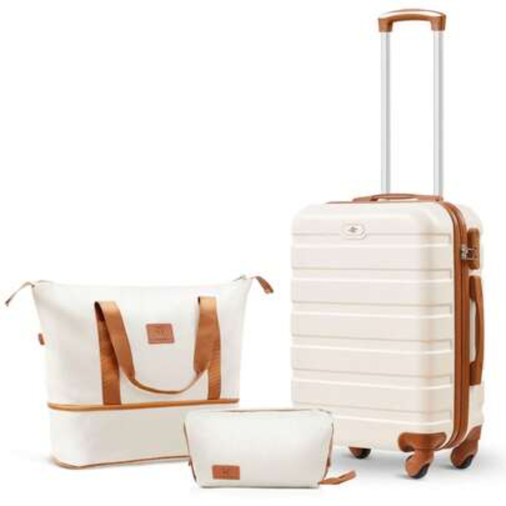 3-częściowy zestaw bagażu podr – Expandable Hard Shell Luggage Set recenzja i cena