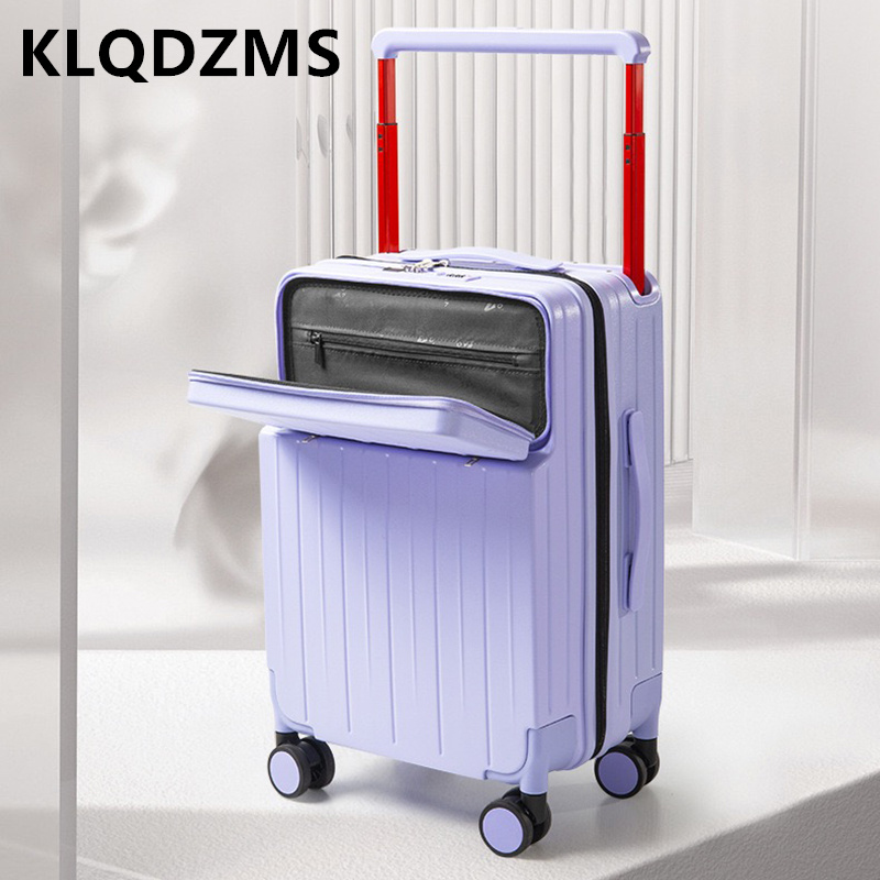 KLQDZMS 24-calowa walizka z pr – Front Opening Laptop Luggage 24 Inch recenzja i cena