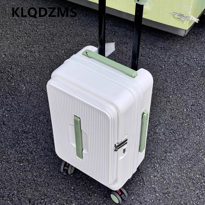 Walizka na kółkach KLQDZMS z p – Front Opening Laptop Luggage 24 Inch recenzja i cena