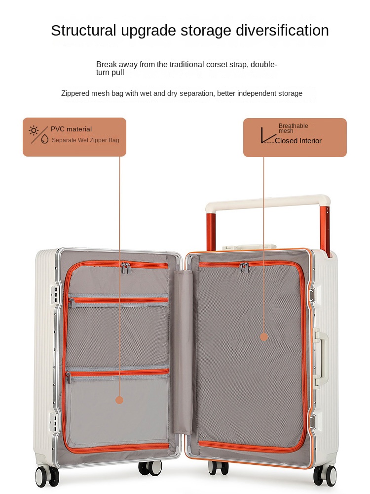 Nowa walizka na kółkach z szer – Spinner Wheel Rolling Suitcase 20 Inch recenzja i cena