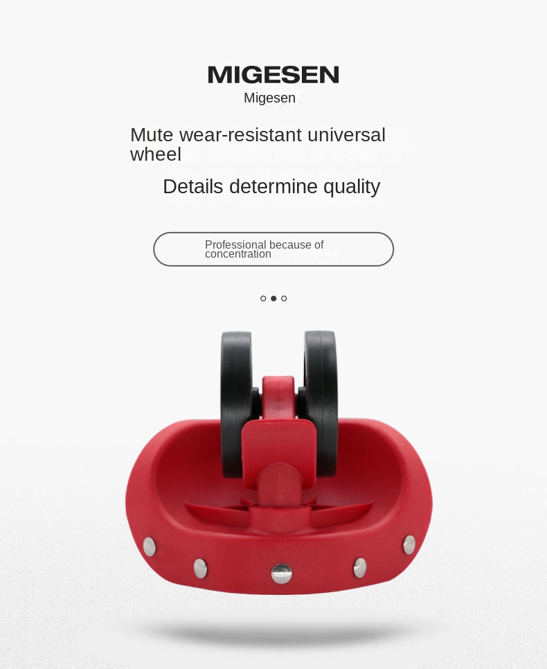 1 para uniwersalnych kół bagaż – Silent Replacement Luggage Wheels recenzja i cena