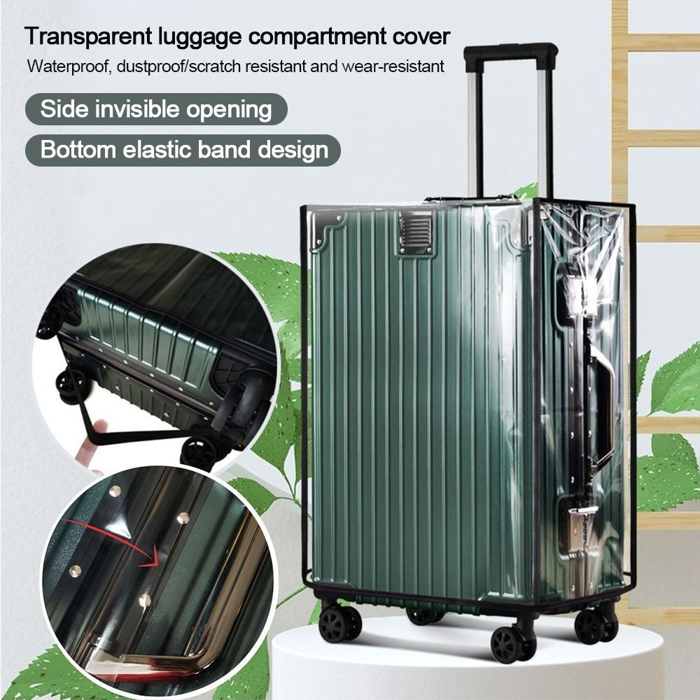 Wytrzymała, całkowicie przezro – Waterproof Suitcase Cover Protector recenzja i cena