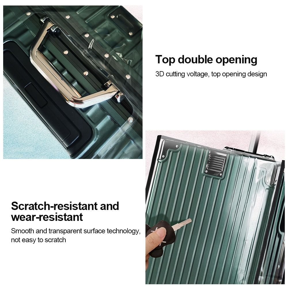 Wytrzymała, całkowicie przezro – Waterproof Suitcase Cover Protector recenzja i cena