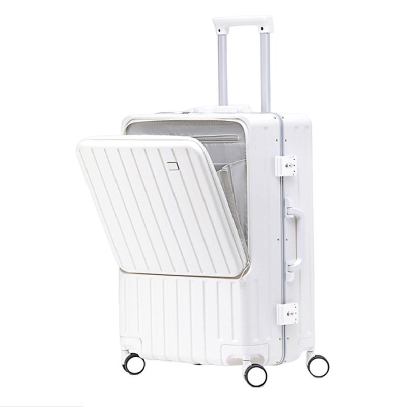 Wielofunkcyjna walizka z otwie – Aluminum Frame Carry On Luggage recenzja i cena