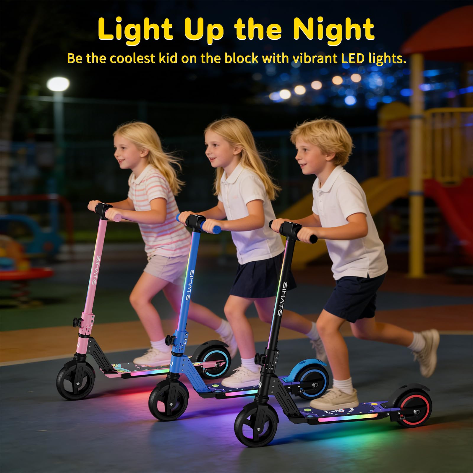 Hulajnoga elektryczna SIMATE d – Kids Ride On Suitcase Scooter recenzja i cena