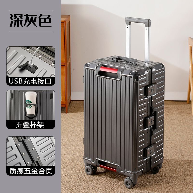Duża walizka podróżna z alumin – Aluminum Frame Carry On Luggage recenzja i cena
