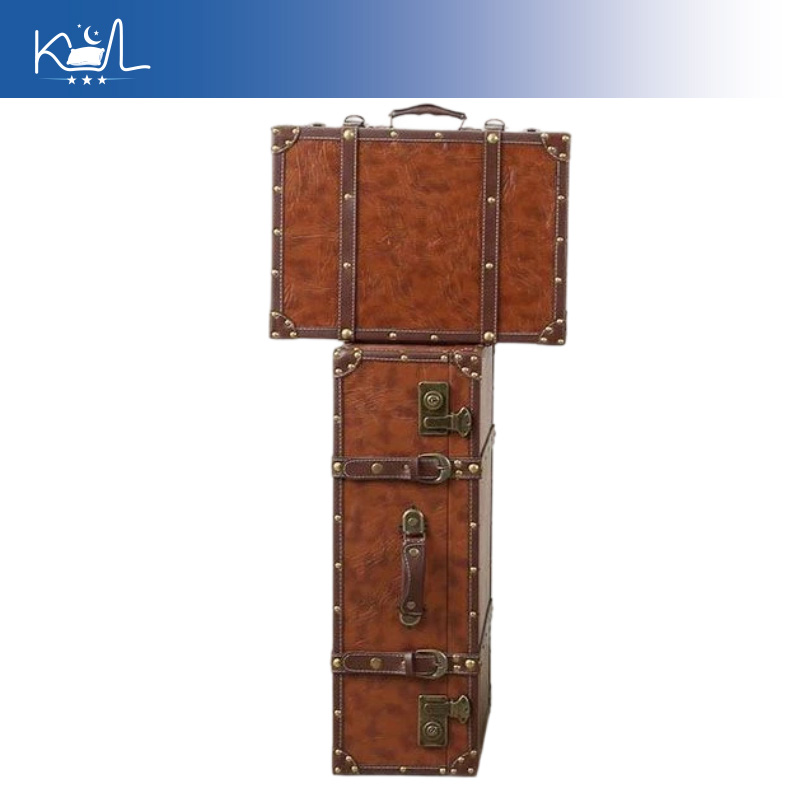 Dekoracyjna skrzynia w stylu v – Retro Vintage Trunk Suitcase recenzja i cena