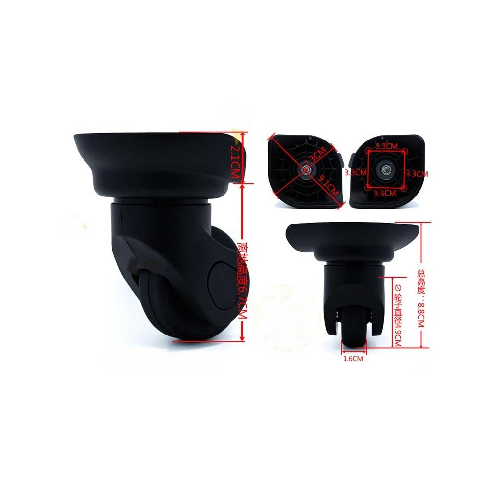 Kółka do walizki 49mm PVC z po – Silent Replacement Luggage Wheels recenzja i cena
