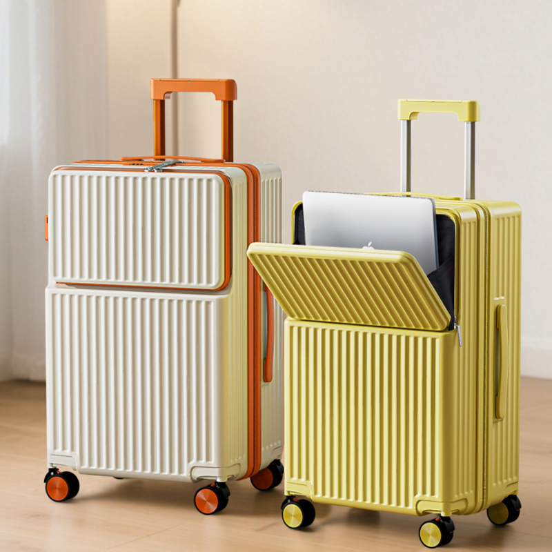 Stylowa walizka podróżna 20-24 – Front Opening Laptop Luggage 24 Inch recenzja i cena