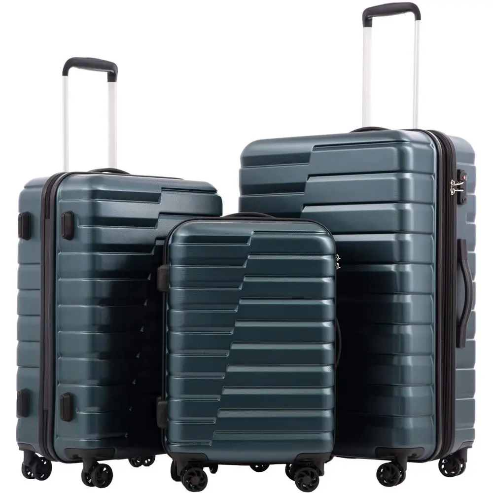3-częściowy zestaw walizek na  – Expandable Hard Shell Luggage Set recenzja i cena