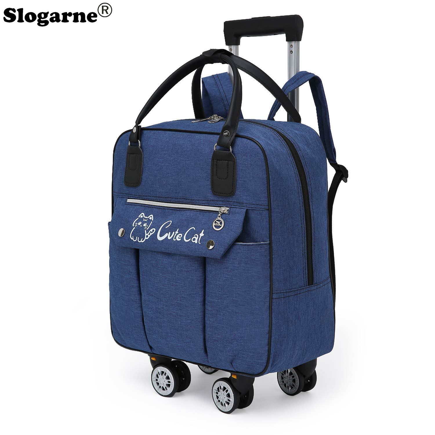 Wózek Torba podróżna o dużej p – Foldable Rolling Luggage Bag recenzja i cena