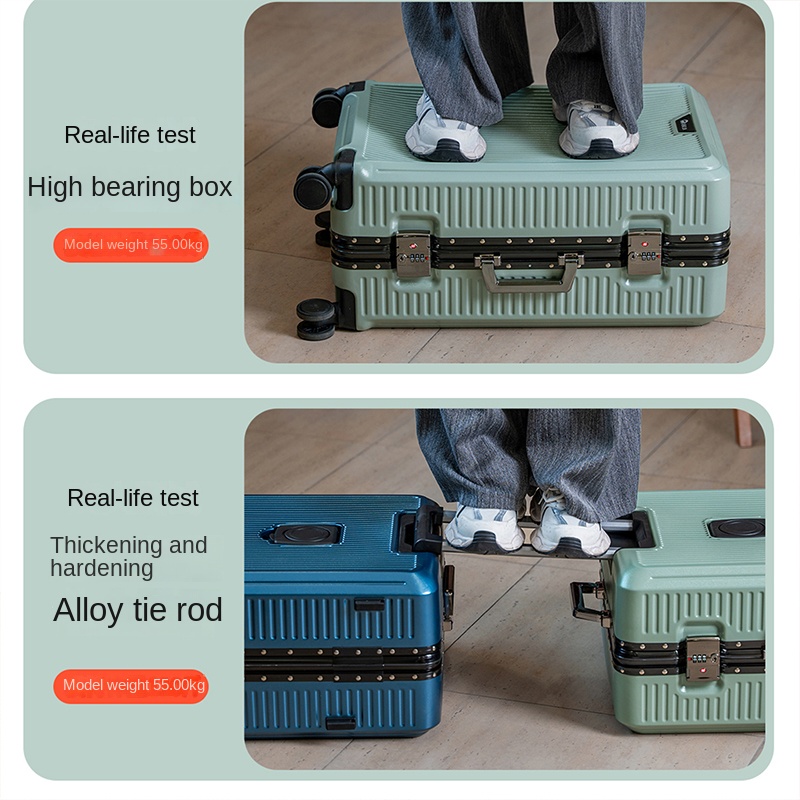 Walizka z aluminiową ramą na h – Spinner Wheel Rolling Suitcase 20 Inch recenzja i cena