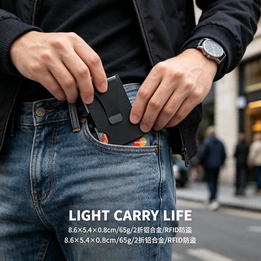 Aluminiowy Portfel na Karty z  – Wallets recenzja i cena