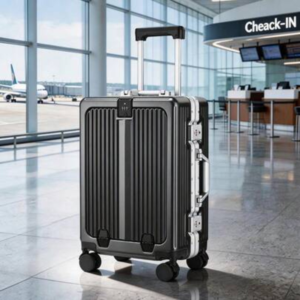 20-calowa walizka podróżna z t – Front Opening Laptop Luggage 24 Inch recenzja i cena