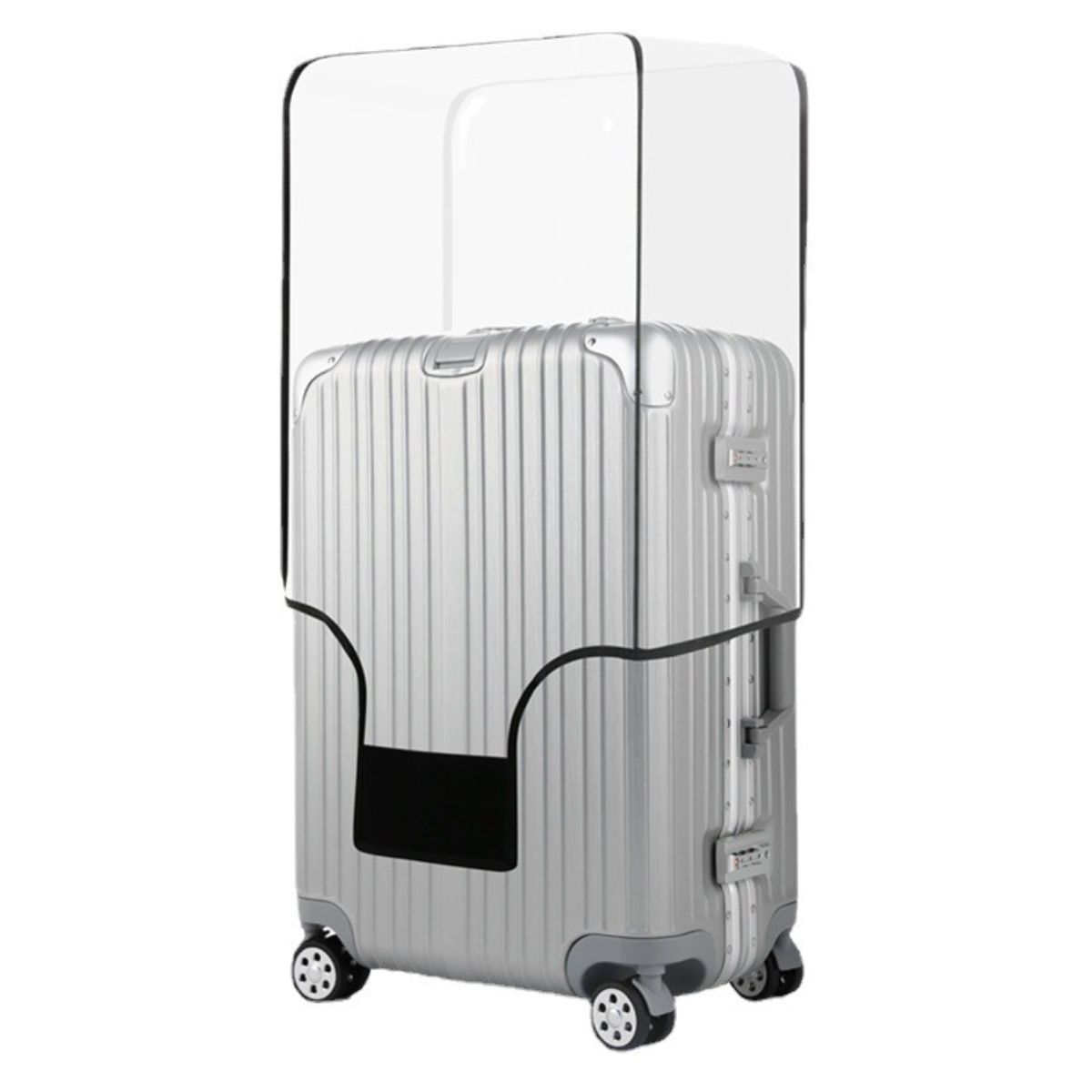 Grubszy, przezroczysty pokrowi – Waterproof Suitcase Cover Protector recenzja i cena