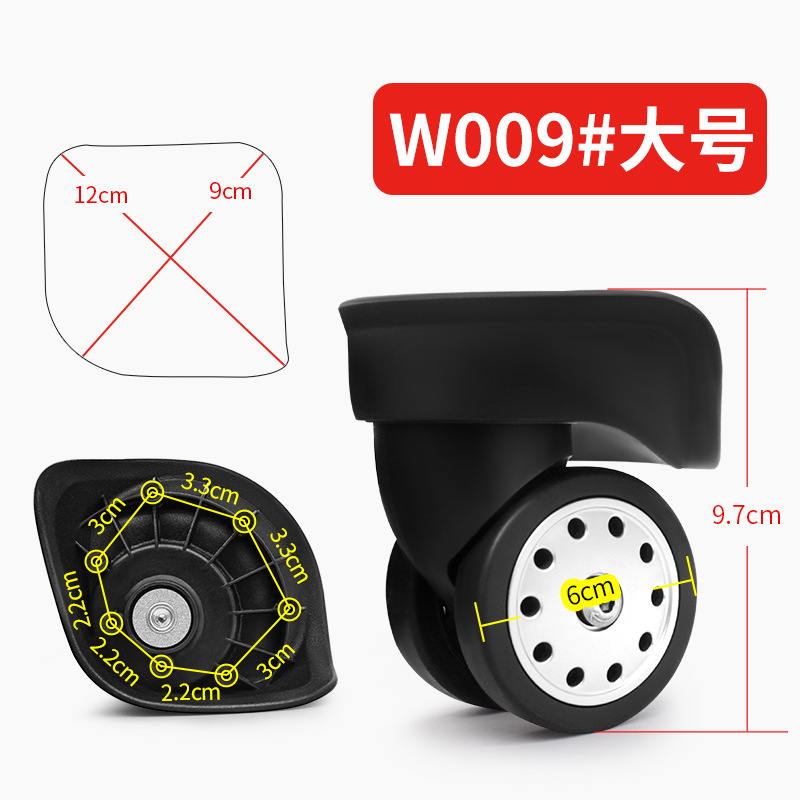 Kółka do walizki na kółkach C0 – Silent Replacement Luggage Wheels recenzja i cena