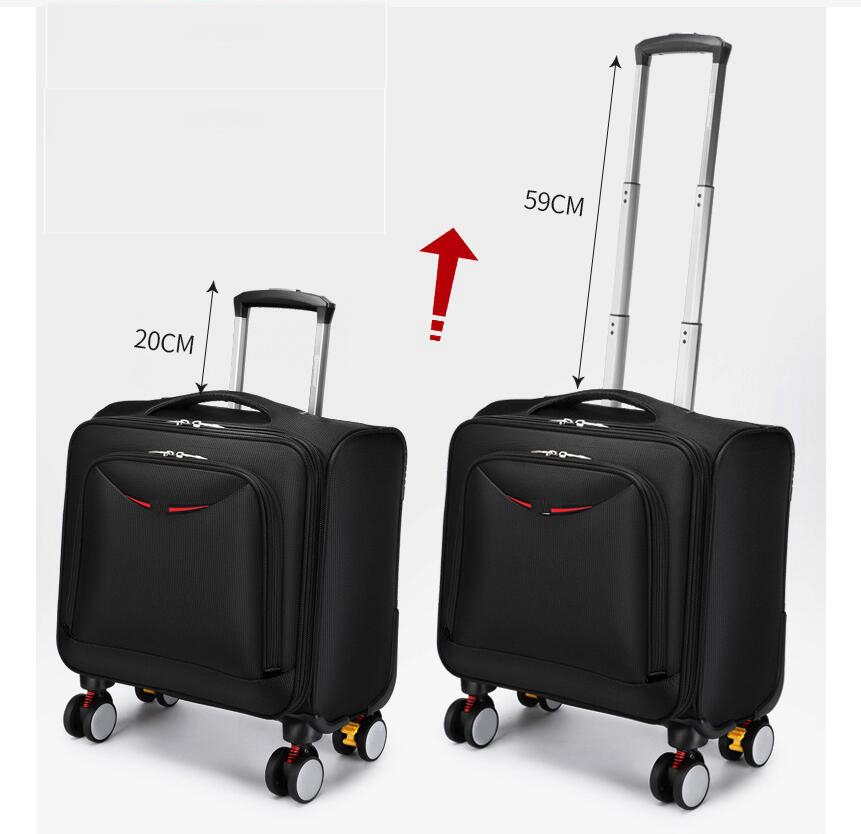Męskie biznesowe 18-calowe wal – Spinner Wheel Rolling Suitcase 20 Inch recenzja i cena