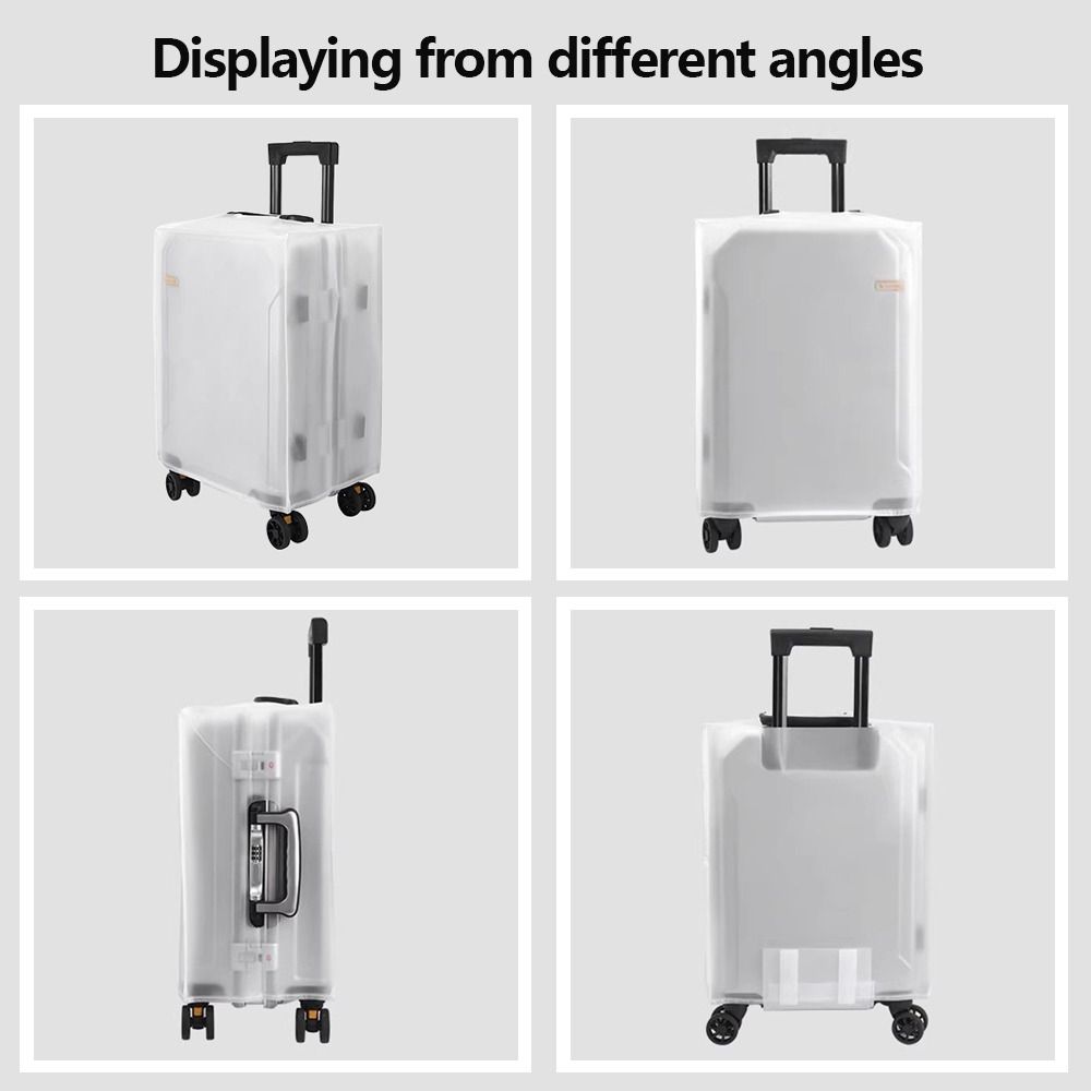 Nowa, matowa osłona na bagaż,  – Waterproof Suitcase Cover Protector recenzja i cena