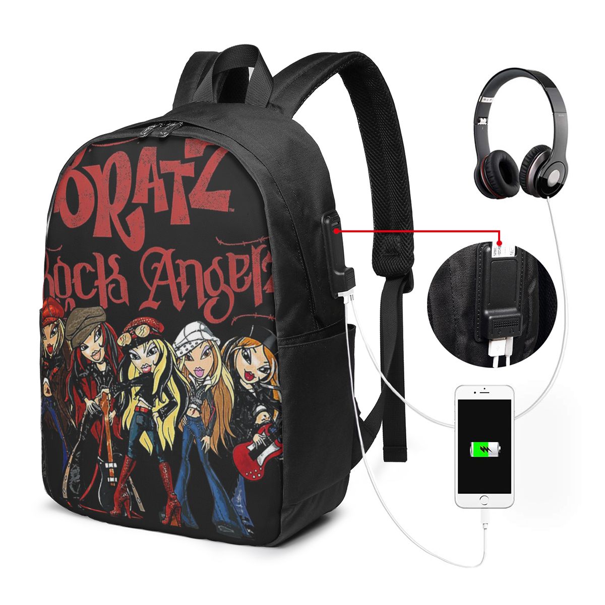 Plecak Bratz Rock Angelz - Zdj – Backpacks recenzja i cena