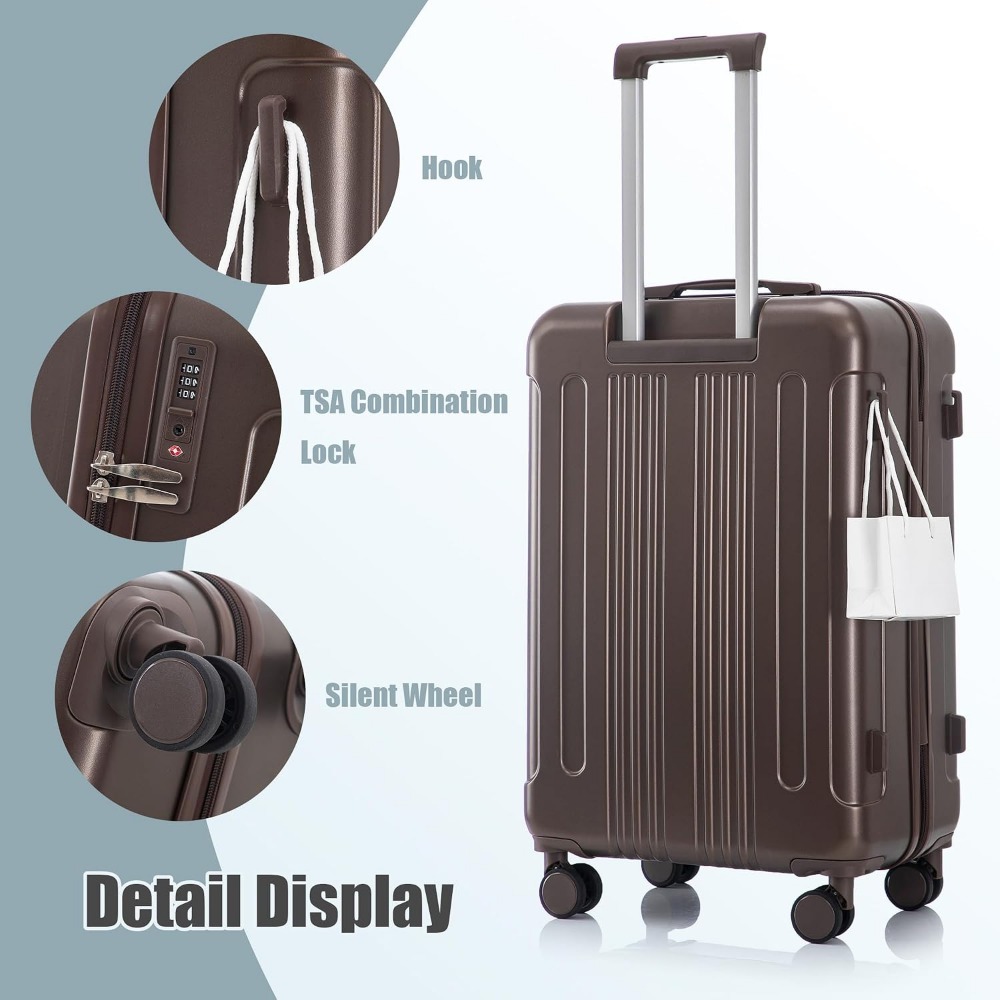 3-częściowy zestaw walizek z t – Expandable Hard Shell Luggage Set recenzja i cena