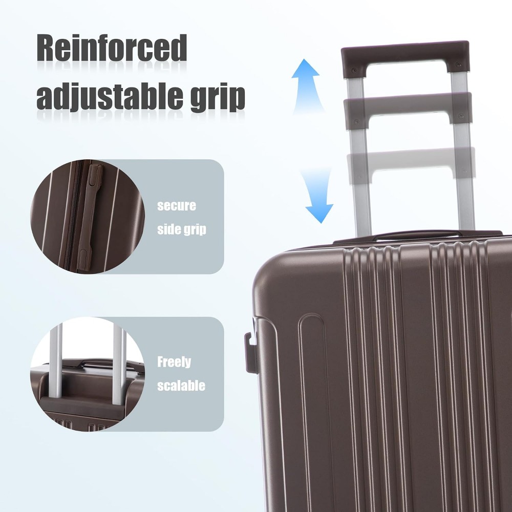 3-częściowy zestaw walizek z t – Expandable Hard Shell Luggage Set recenzja i cena